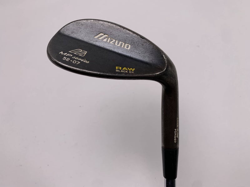 Mizuno MP Raw Black Ox Gap Wedge GW 52* DG Wedge Steel Mens RH