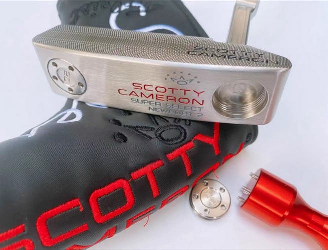 Silver Men's Titleist Scotty Cameron Blade Right Handed Putter 35" (New)