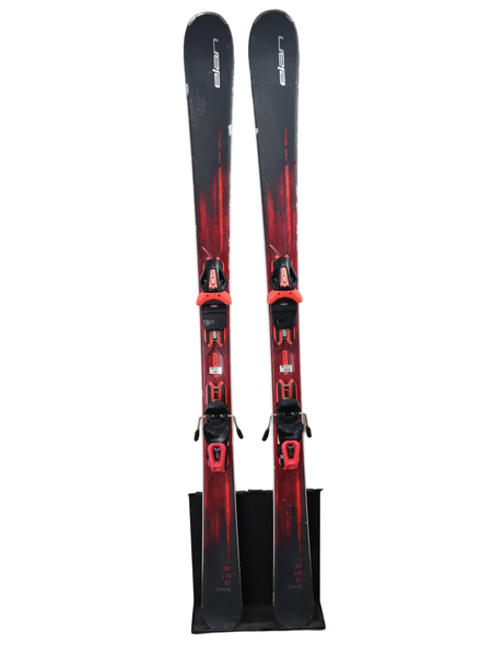 Used 2018 Elan Delight Supreme Skis (158cm) w/ Elan ELW 10 Bindings