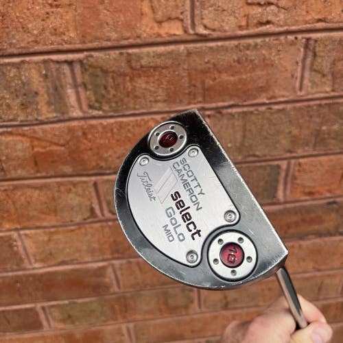 Titleist Scotty Cameron Select Golo Mid Mallet Putter 35 Golf Club