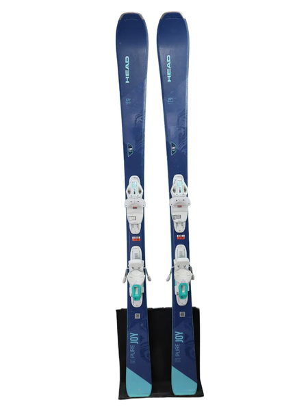 Used 2021 Head Pure Joy Skis (153cm) w/ Head Joy 9 Bindings
