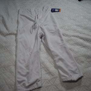 NEW - Rawlings F45014 Slotted Football Game Pants, White, Adult XXXL