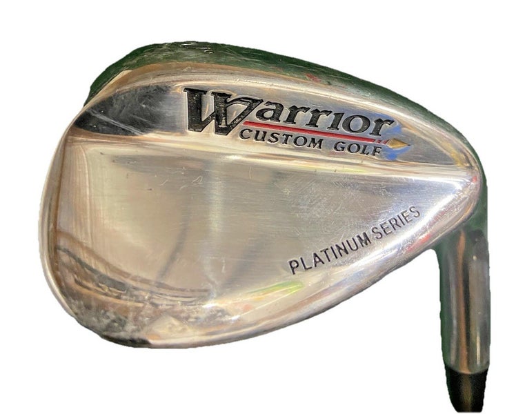 Warrior Golf Platinum Series Lob Wedge 60* RH Stiff Steel 35" New Jumbo Grip