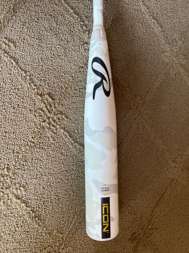 2025 Rawlings Icon Composite USSSA Certified Bat (-5) 26 oz 31" (Used)