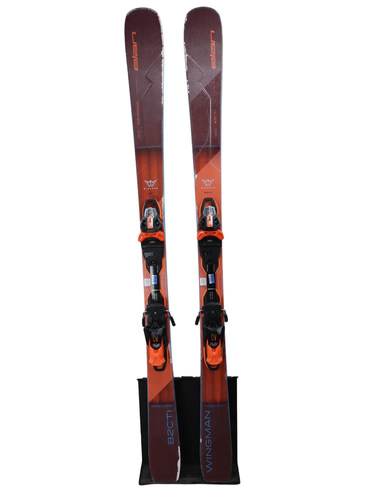 Used 2023 Elan Wingman 82 CTI Skis (160cm) w/ Elan EMX 12 Bindings