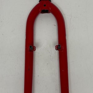 Vintage Specialized Red Direct Drive CrMo Hybrid/Touring Fork 235mm 1-1/8" Tube