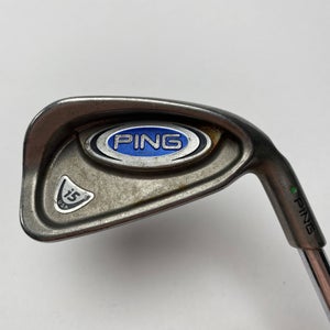 Ping i5 Single 4 Iron Green Dot 2* Up Regular Steel Mens RH