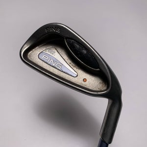 Ping G2 Ladies Single 7 Iron Orange Dot 2* Flat TFC100 Ladies Graphite Womens RH