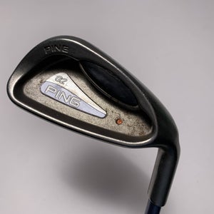 Ping G2 Ladies Single 9 Iron Orange Dot 2* Flat TFC100 Ladies Graphite Womens RH