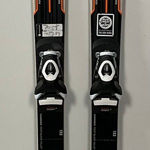 Kid's Dynastar 132cm Racing Speed Team Pro Skis With Look NX 10 Bindings Max Din 10 (Used)(503C)