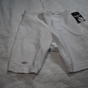 NEW - Rawlings FGPRO 5-Pocket Football Girdle, White, Adult XL