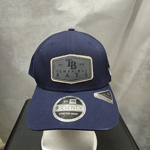NWS Tampa Bay Rays New Era 9seventy Stretch Snap Hat MLB