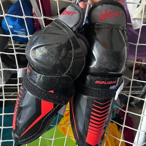 Youth Bauer Lil Sport 11" Shin Pads (Used)