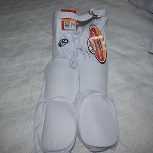 NEW - Rawlings F1500P Youth Integrated Football Pants, White, Youth XL