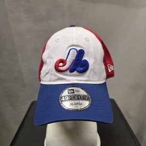 NWS Montreal Expos New Era 49forty Fitted Hat XL MLB
