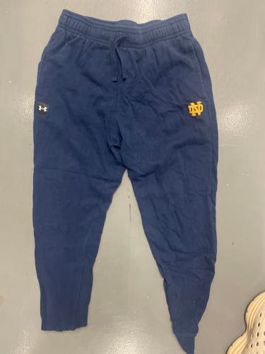 Notre Dame gear Blue Large Under Armour Pants (Used)