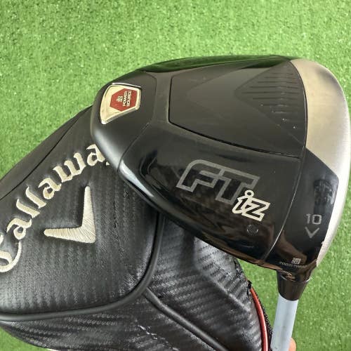 Callaway FT-iZ Driver 10 Degree Stiff Flex Aldila Voodoo 60g With Headcover
