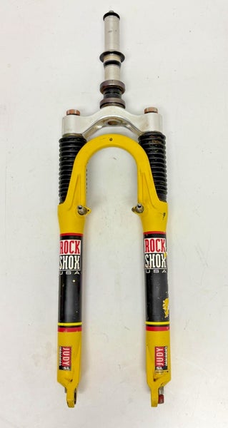 RARE Vintage Rockshox Judy SL 26" QR Suspension Fork 160mm 1" Threadless Headset