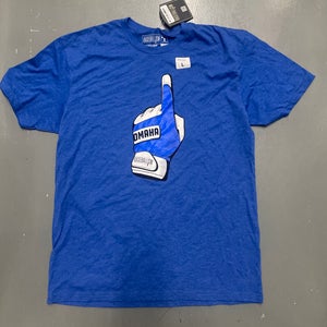 Baseballism Blue Large Adult Unisex American Classic Shirt (New)