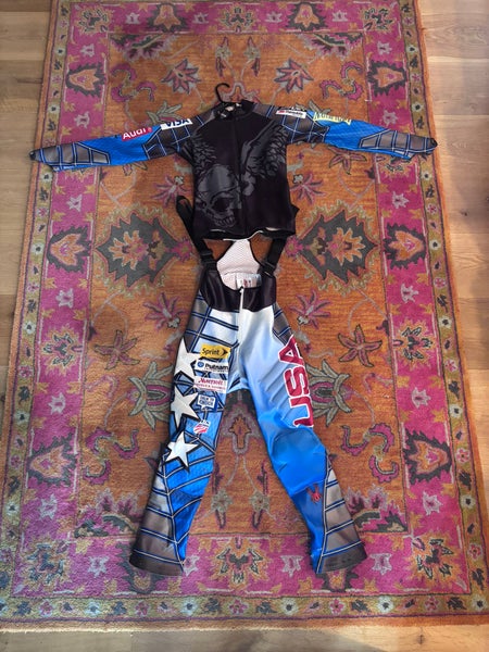 Men's Large Spyder U.S. Ski Team Ski Suit (Used) FIS Legal