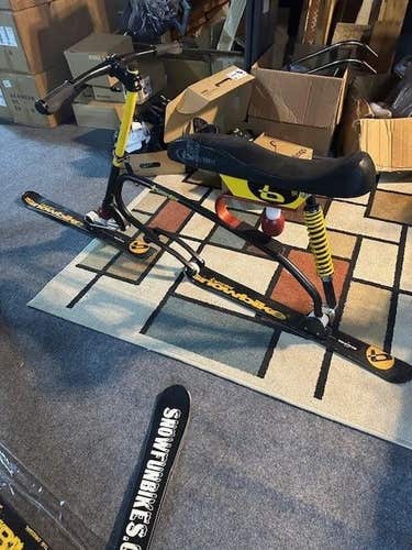 Large Used Brenter C4 Snowbike with Shock