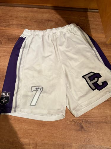 Panther city game worn autographed shorts