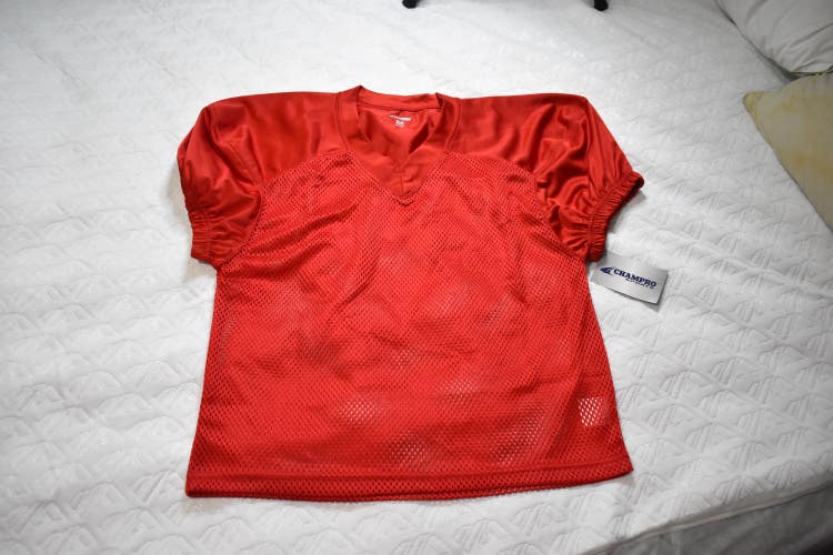 NEW -  Champro Football Practice Jersey, Scarlet Red, Adult XL