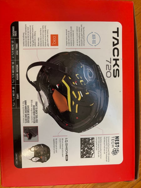 CCM tacks 720 Helmet, size L, Navy