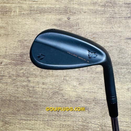 60 Wedge- Taylormade Milled Grind 3 Black / Dynamic Gold, Stiff Flex (2391)