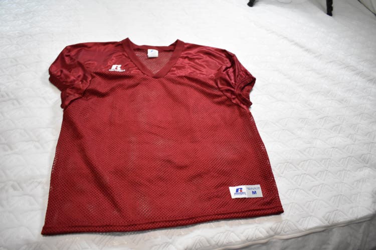 NEW -  Russell Athletic Football Practice Jersey, Dark Red, Adult XL