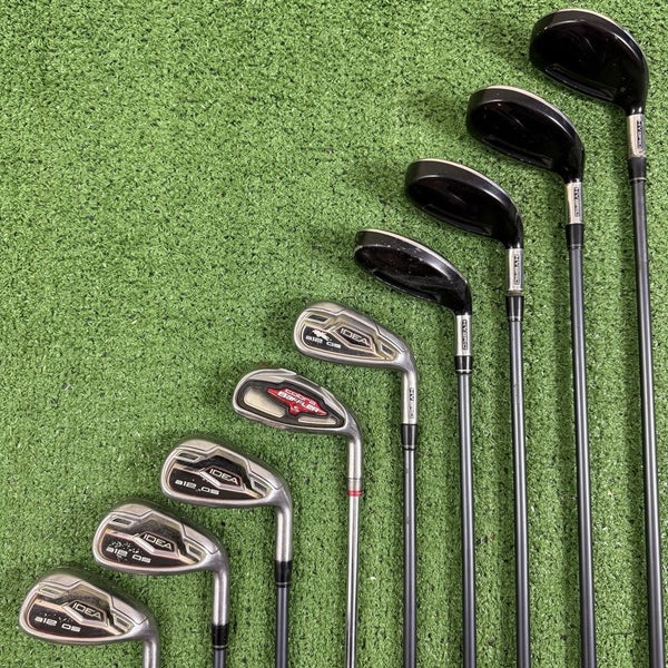 Adams A12os Hybrid Iron Set 3-PW GW ProLaunch Blue Regular Mismatched 9 Iron