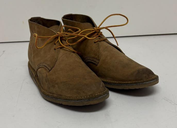 Red Wing 4546 Weekender Tan Leather Chukka Boots US Men's 10 EU 43 GREAT