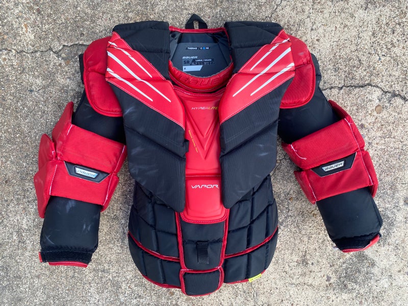 Bauer Pro Stock HyperLite Goalie Chest and Arm Protector Large COMMESSO 5124