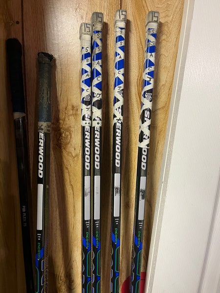 Senior Sher-Wood Code Encrypt Pro Left Hand Hockey Stick P28 (Used)