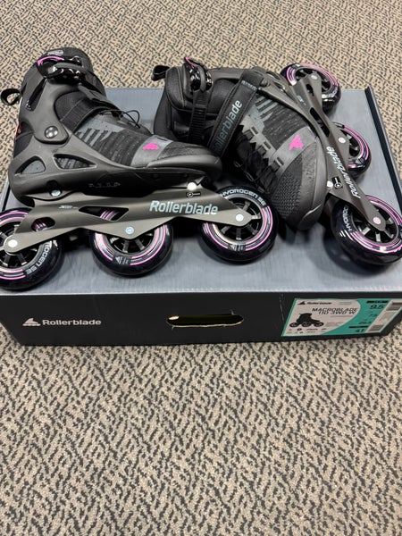 Rollerblade Women’s Macroblade 110 3WD Inline Skates Size 9.5 (New)