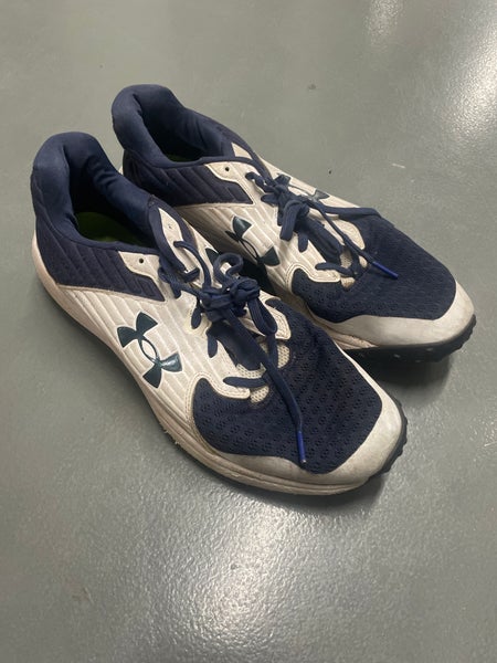 Blue Men's Size M 11.0 (W 12.0) Adult Under Armour Shoes (Used)