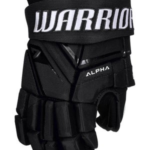 New Warrior LX3 Team Gloves Black Senior Sr. Ice Roller Hockey Gloves 14”
