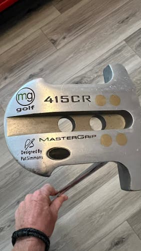 Mastergrip MG Golf 415CR Putter By Pat Simmons Steel Shaft Right Handed