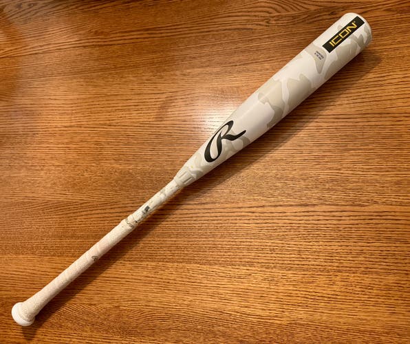 2025 Rawlings Icon Composite USSSA Certified Bat (-5) 26 oz 31" (Used)