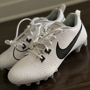 Nike Vapor Edge Speed 360 2 Football Cleats White Black size 13 NEW FZ4265-100