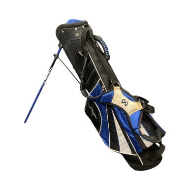 Used Maxfli REV 3 Jr Stand Bag Royal Blue And Black 11859-S000025873
