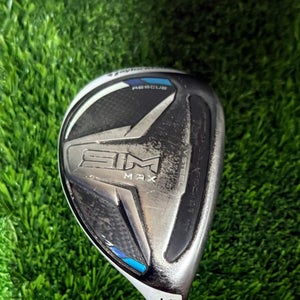 Men's TaylorMade SIM Max Right Handed Hybrid Senior Flex 4H (Used)