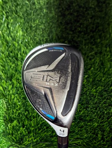 Men's TaylorMade SIM Max Right Handed Hybrid Senior Flex 4H (Used)
