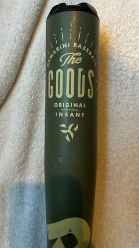 2021 DeMarini The Goods Original Insane (GIC-21) — BBCOR (-3) 33”/30 oz Green (Used)