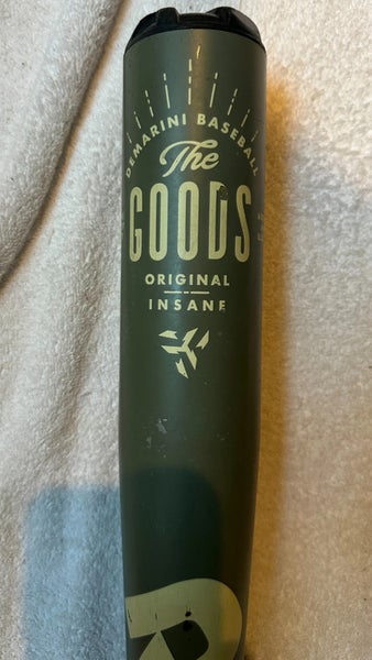 2021 DeMarini The Goods Original Insane (GIC-21) — BBCOR (-3) 33”/30 oz Green (Used)