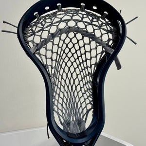 StringKing Mark 2V Strung Head (New) Custom Dyed Navy Blue, Gray StingKing Mesh