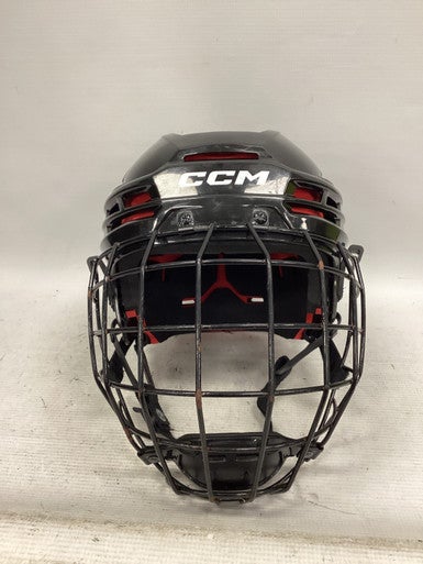 Used CCM TACKS 70 M Helmet Cage Combo Black MD 11851-S000038397