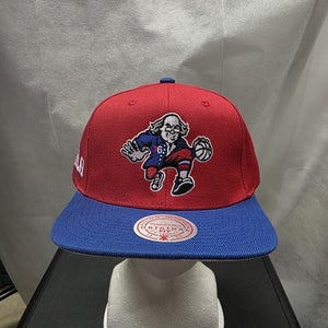 NWS Philadelphia 76ers Benjamin Franklin Mitchell & Ness Snapback Hat NBA