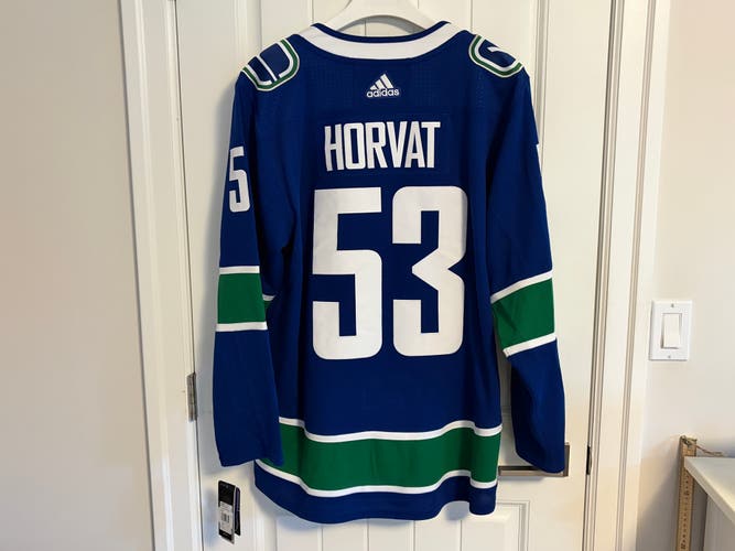 BNWT Authentic Adidas Vancouver Canucks Bo Horvat Jersey Size 54 XL Extra Large