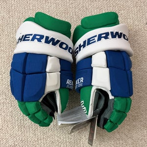 Sherwood Rekker RE1 Gloves Carolina Hurricanes Whalers Throwback